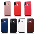 Miniatyrbilde 2 av 11: Huawei P30 Lite - Elegant Praktiskt Skal med Korthållare Svart