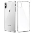 Miniatyrbillede 1 af 11: Elegant Skal av mjuk Silikon till iPhone XS Max Silver