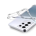 Miniatyrbillede 8 af 11: S24 Ultra - Tunt Genomskinligt Skydd Skal Transparent