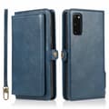 Samsung Galaxy S20 - Praktiskt Stilrent Plånboksfodral Mörkblå