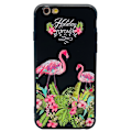 Miniatyrbild 2 av 8: Skyddsskal BLACK FLAMINGO för iPhone 6/6S