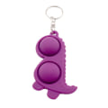 Miniatyrbillede 2 af 8: Mjuk Dinosaurie Fidget Toy / Fidget Leksak (Simple Dimple) Röd