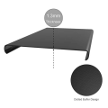 Miniatyrbillede 5 af 9: Samsung Galaxy Note 10 - Slittåligt Matt Silikonskal Svart