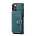 iPhone 14 Plus - Elegant Smidigt Skal med Korthållare Grön