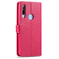 Miniatyrbilde 11 av 11: Huawei P Smart Z - Effektfullt YAZUNSHI Plånboksfodral Röd