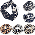 Pikkukuva 7 / 9: Elegant Bekväm Tunn Ringhalsduk Khaki Leopard