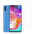 Miniatyrbilde 3 av 11: 2-PACK Samsung Galaxy A70 Standard Skärmskydd HD 0,3mm Transparent