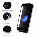 Pikkukuva 5 / 11: iPhone 7 Plus 3-PACK Skärmskydd 3D 9H 0,2mm HD-Clear Svart