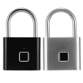 Miniatyrbilde 1 av 11: Praktiskt H�ngl�s med Fingeravtryck Sensor Silver