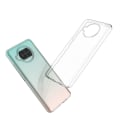 Miniatyrbillede 5 af 5: Xiaomi Mi 10T Lite - Skyddande Stilsäkert Silikonskal FLOVEME Genomskinlig