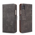 Miniatyrbild 7 av 11: iPhone X/XS -  Elegant Fodral i Retro-look (PU-Läder) Brun