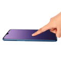 Miniatyrbillede 4 af 11: A51 2.5D Anti Blue-Ray Anti-Fingerprints Skärmskydd Svart Svart