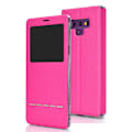 Pikkukuva 1 / 11: Elegant Fodral med Svarsfunktion till Galaxy Note 9 Rosa