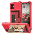 Miniatyrbillede 6 af 11: iPhone 11 - Praktisk stilfuldt cover med kortrum Roséguld