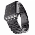 Miniatyrbillede 4 af 11: Stilren Stållänk för Apple Watch 38mm (Infiland-Classic) Svart/Silver