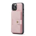 iPhone 14 Plus - Elegant Smidigt Skal med Korthållare Roséguld