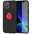 Miniatyrbild 5 av 10: iPhone 13 Mini - Stötdämpande Skal med Ringhållare Blå