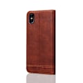 Pikkukuva 8 / 11: LEMANS populära Plånboksfodral till iPhone X/XS Mörkbrun