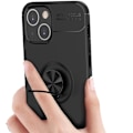 Miniatyrbild 7 av 10: iPhone 13 Mini - Stötdämpande Skal med Ringhållare Blå