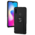 Miniatyrbilde 7 av 8: Huawei P30 Lite - Stilsäkert Robust Skal med Ringhållare LEMAN Mörkblå
