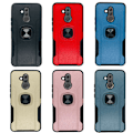 Pikkukuva 6 / 11: Effektfullt Praktiskt Skal med Ringhållare - Huawei Mate 20 Lite Svart