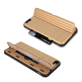Miniatyrbillede 9 af 11: iPhone 6/6S Plus - Stilrent Skal med kortplats och mobilställ Guld Guld