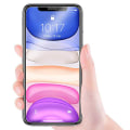 Miniatyrbild 10 av 11: 2.5D Fram- & Baksida 2-PACK Skärmskydd 9H HD-Clear iPhone 11 Pro Transparent/Genomskinlig
