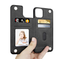 Miniatyrbild 6 av 11: Elegant Skyddsskal med Kortfack - iPhone 11 Mörkblå