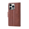Miniatyrbillede 7 af 11: iPhone 14 Pro - Elegant 2-1 Hanman Plånboksfodral Roséguld