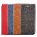 Miniatyrbilde 2 av 11: iPhone 11 Pro Max - Praktiskt Stils�kert Vintage Pl�nboksfodral Brun