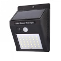 Miniatyrbillede 1 af 11: Effektfull Hållbar Solcells PIR Automatisk Utomhusbelysning 30 LED