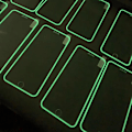Pikkukuva 10 / 11: iPhone 7 Plus Skärmskydd Självlysande Ram 9H 0,3mm Självlysande