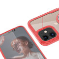 Miniatyrbillede 10 af 11: iPhone 12 Mini - Stilsäkert Skyddande Skal med Ringhållare LEMAN Blå