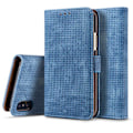 Pikkukuva 3 / 11: Stilrent -Vintage Mesh- Plånboksfodral för iPhone XS Max Gråsvart