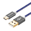 Miniatyrbild 2 av 10: Högkvalité Micro-USB SnabbladdningsKabel  (0RIGINAL) Blå