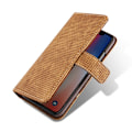 Miniatyrbilde 8 av 11: iPhone X/XS -  Elegant Fodral i Retro-look (PU-Läder) Brun
