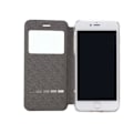 Miniatyrbild 7 av 11: iPhone SE 2022 Smartfodral Elegant Fönster & Svarsfunktion Svart