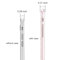 Miniatyrbillede 7 af 7: Huawei P20 - Smart Skyddsskal i Silikon från FLOVEME Transparent/Genomskinlig