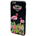 Miniatyrbild 1 av 8: Skyddsskal BLACK FLAMINGO för iPhone 6/6S
