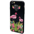 Skyddsskal BLACK FLAMINGO för iPhone 6/6S