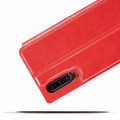 Pikkukuva 6 / 11: Huawei P30 - Praktiskt Smart Plånboksfodral VINTAGE Röd Röd