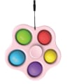 Miniatyrbild 1 av 5: Smidig Blomma Fidget Toy / Fidget Leksak / Simple Dimple Pop It Rosa
