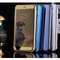 Miniatyrbild 3 av 11: iPhone 6/6S - Stilrent Clear View-fodral från LEMAN (ORIGINAL) Guld