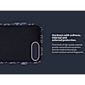 Miniatyrbillede 4 af 10: iPhone 7 PLUS - Elegant skal med läderdetalj från NILLKIN Svart Svart