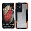 Pikkukuva 1 / 11: Samsung Galaxy S21 Ultra - Stilsäkert Skyddande Skal Orange