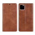 iPhone 11 Pro - Praktisk Hanman Wallet etui Brun Brun