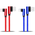 Miniatyrbild 10 av 11: Effektfull Lightning Snabbladdnings Kabel Röd 2 Meter