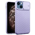 Miniatyrbillede 4 af 11: iPhone 13 Mini - Stilrent Stötdämpande Skal med Kamera Skydd Röd