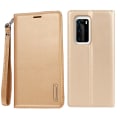 Miniatyrbild 1 av 11: Huawei P40 Pro - Hanman Praktiskt Plånboksfodral Guld