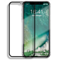 Pikkukuva 4 / 11: iPhone X/XS 2-PACK Skärmskydd 2.5D Ram 9H 0,3mm Svart Svart